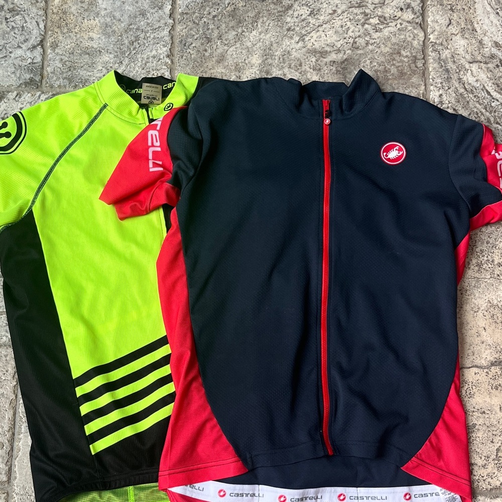 Men’s Cycling Jersey  Lot of 2 (L)